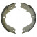 Brake Shoe Kit, parking brake 9145 ABS