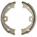 Brake Shoe Kit, parking brake 9169 ABS