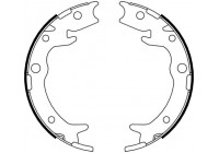 Brake Shoe Kit, parking brake 9180 ABS