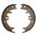 Brake Shoe Kit, parking brake 9187 ABS