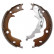 Brake Shoe Kit, parking brake 9193 ABS