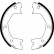 Brake Shoe Kit, parking brake 9199 ABS