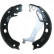 Brake Shoe Kit, parking brake 9218 ABS