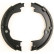 Brake Shoe Kit, parking brake 9240 ABS