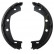 Brake Shoe Kit, parking brake 9252 ABS, Thumbnail 2