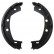 Brake Shoe Kit, parking brake 9252 ABS
