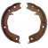 Brake Shoe Kit, parking brake 9254 ABS