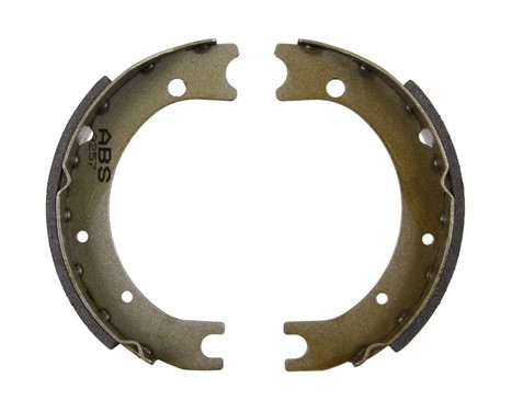 Brake Shoe Kit, parking brake 9257 ABS, Image 2