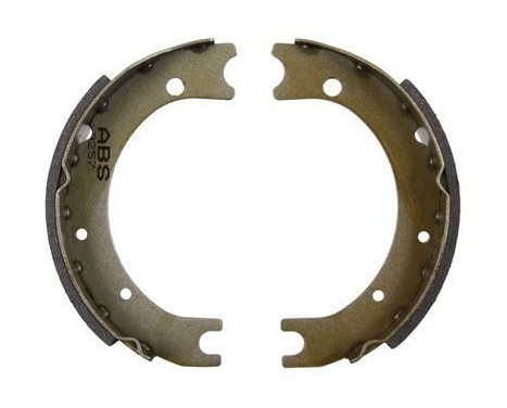 Brake Shoe Kit, parking brake 9257 ABS