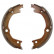 Brake Shoe Kit, parking brake 9275 ABS