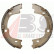 Brake Shoe Kit, parking brake 9279 ABS, Thumbnail 2