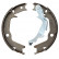 Brake Shoe Kit, parking brake 9281 ABS