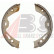 Brake Shoe Kit, parking brake 9290 ABS, Thumbnail 2