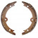 Brake Shoe Kit, parking brake 9301 ABS