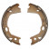 Brake Shoe Kit, parking brake 9317 ABS