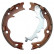 Brake Shoe Kit, parking brake 9318 ABS