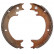 Brake Shoe Kit, parking brake 9345 ABS