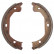 Brake Shoe Kit, parking brake 9356 ABS