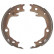 Brake Shoe Kit, parking brake 9359 ABS
