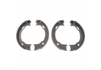Brake Shoe Kit, parking brake ADA104101 Blue Print