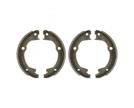 Brake Shoe Kit, parking brake ADBP410010 Blue Print