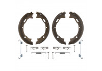 Brake Shoe Kit, parking brake ADBP410041 Blue Print