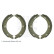 Brake Shoe Kit, parking brake ADBP410043 Blue Print, Thumbnail 2