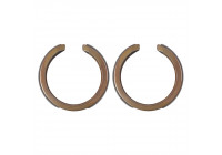 Brake Shoe Kit, parking brake ADG04129 Blue Print