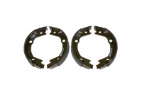 Brake Shoe Kit, parking brake ADG04145 Blue Print