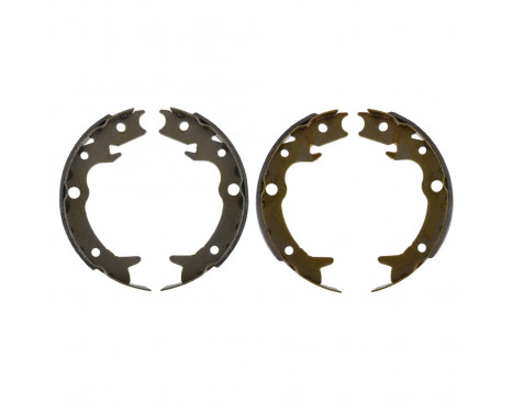 Brake Shoe Kit, parking brake ADH24116 Blue Print
