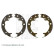 Brake Shoe Kit, parking brake ADH24116 Blue Print, Thumbnail 2