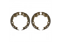 Brake Shoe Kit, parking brake ADN14165 Blue Print