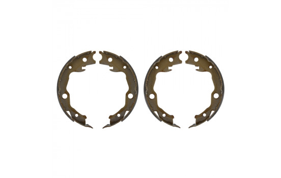 Brake Shoe Kit, parking brake ADN14165 Blue Print