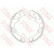 Brake Shoe Kit, parking brake GS7169 TRW, Thumbnail 2