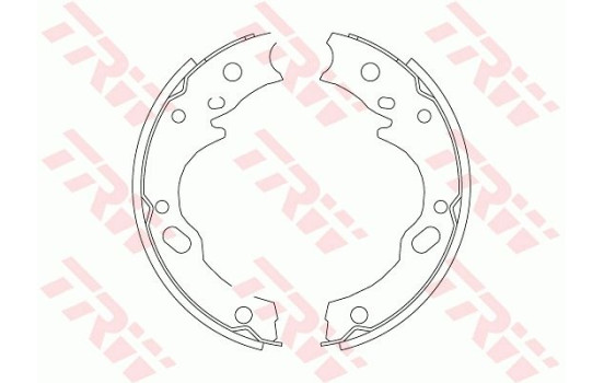 Brake Shoe Kit, parking brake GS7169 TRW, Image 2