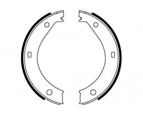 Brake Shoe Kit, parking brake GS8217 TRW, Image 2