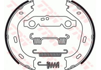 Brake Shoe Kit, parking brake GS8218 TRW