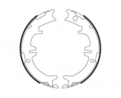 Brake Shoe Kit, parking brake GS8446 TRW, Image 2