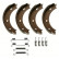 Brake Shoe Kit, parking brake GS8466 TRW