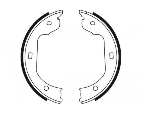 Brake Shoe Kit, parking brake GS8478 TRW, Image 2