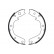 Brake Shoe Kit, parking brake GS8497 TRW, Thumbnail 2