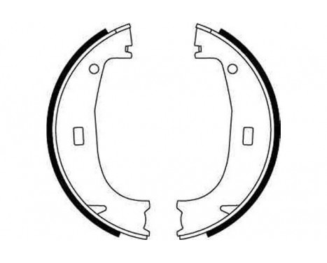 Brake Shoe Kit, parking brake GS8594 TRW, Image 2