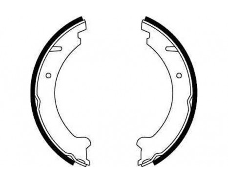 Brake Shoe Kit, parking brake GS8599 TRW, Image 4