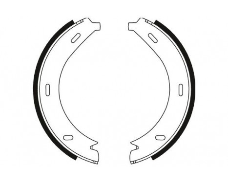 Brake Shoe Kit, parking brake GS8688 TRW, Image 2