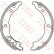 Brake Shoe Kit, parking brake GS8715 TRW