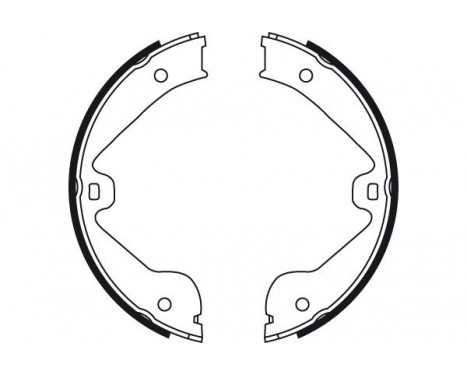 Brake Shoe Kit, parking brake GS8718 TRW, Image 2