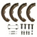 Brake Shoe Kit, parking brake GS8721 TRW