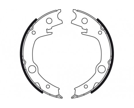 Brake Shoe Kit, parking brake GS8723 TRW, Image 3