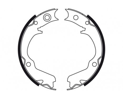 Brake Shoe Kit, parking brake GS8725 TRW, Image 2