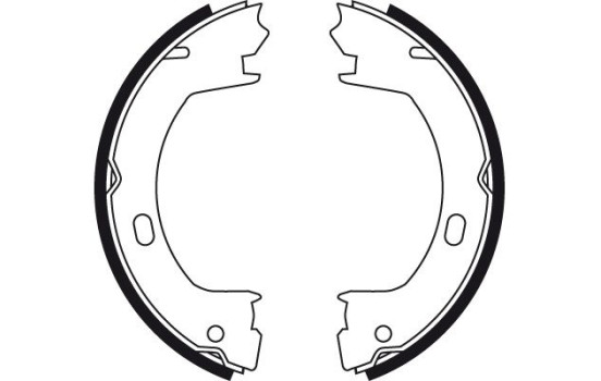 Brake Shoe Kit, parking brake GS8728 TRW, Image 2